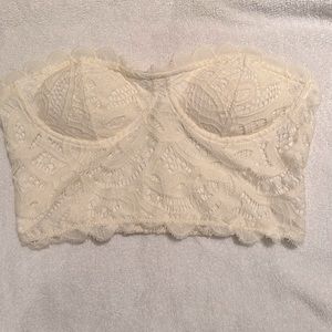 Altar’d State- Never worn Ivory bralette/crop top—tags on